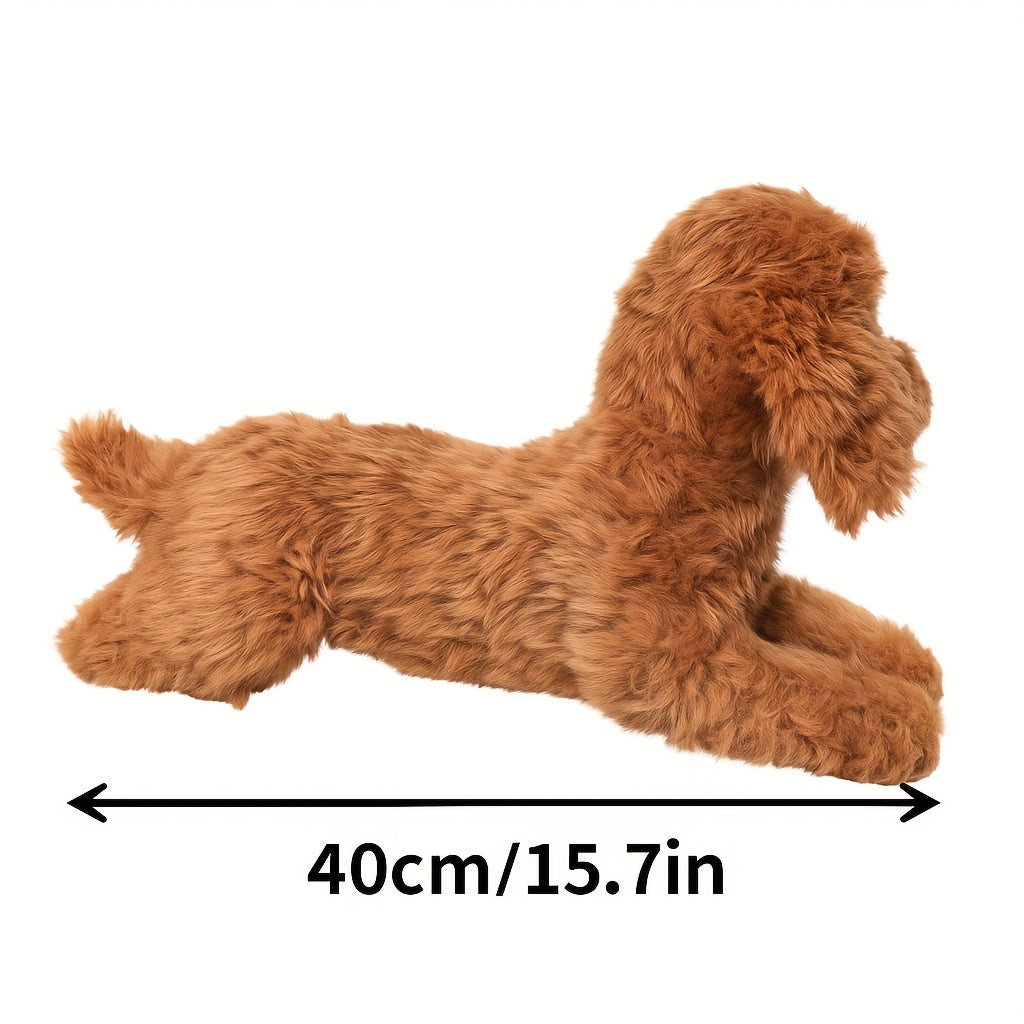 Peluche chien doux
