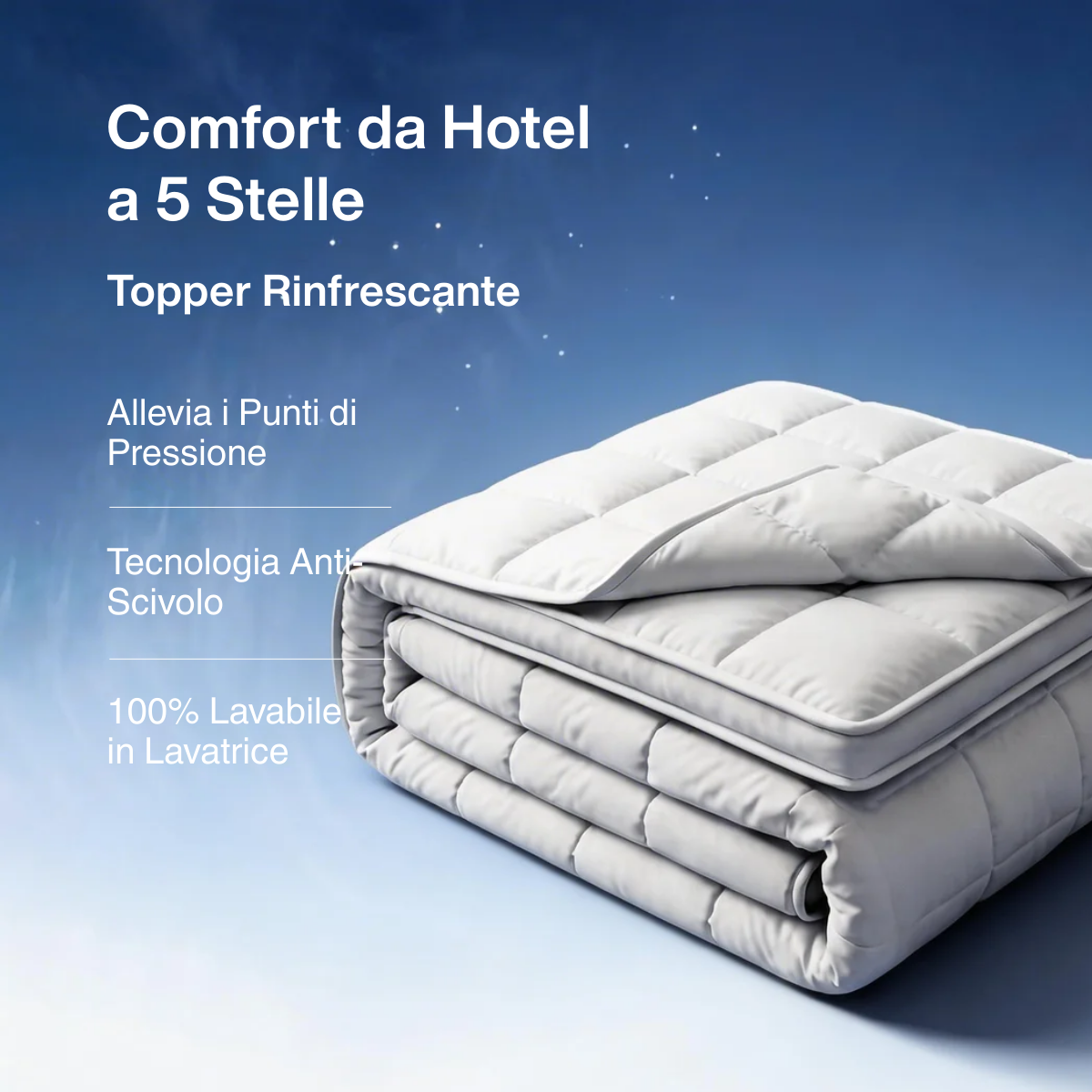 OrthoCloud – Surmatelas Rafraîchissant pour Matelas