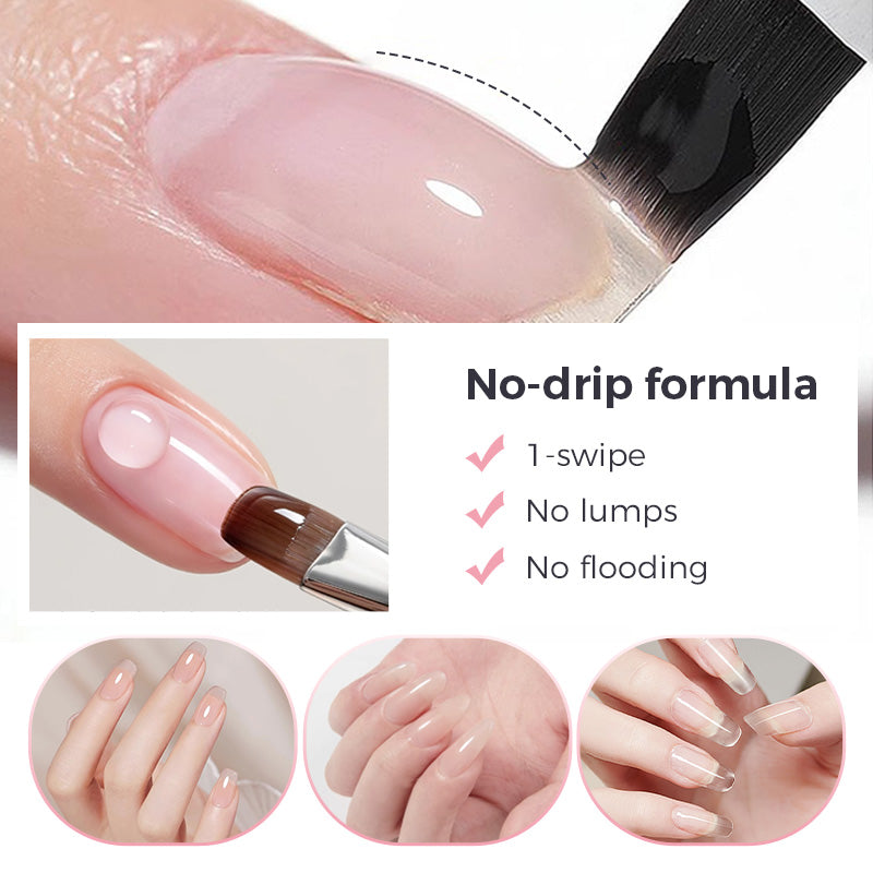 Gel Base Constructeur 3-en-1 Multiusage à Haute Transparence