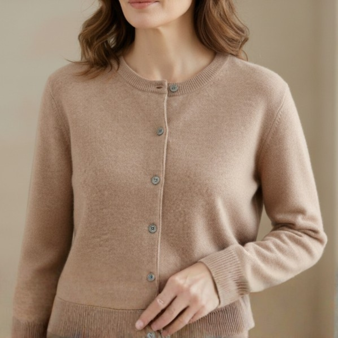 Sofia | Cardigan Doux à Boutons