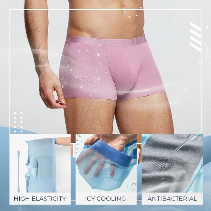 Soldes d'été - Lingerie en soie glacée pour homme