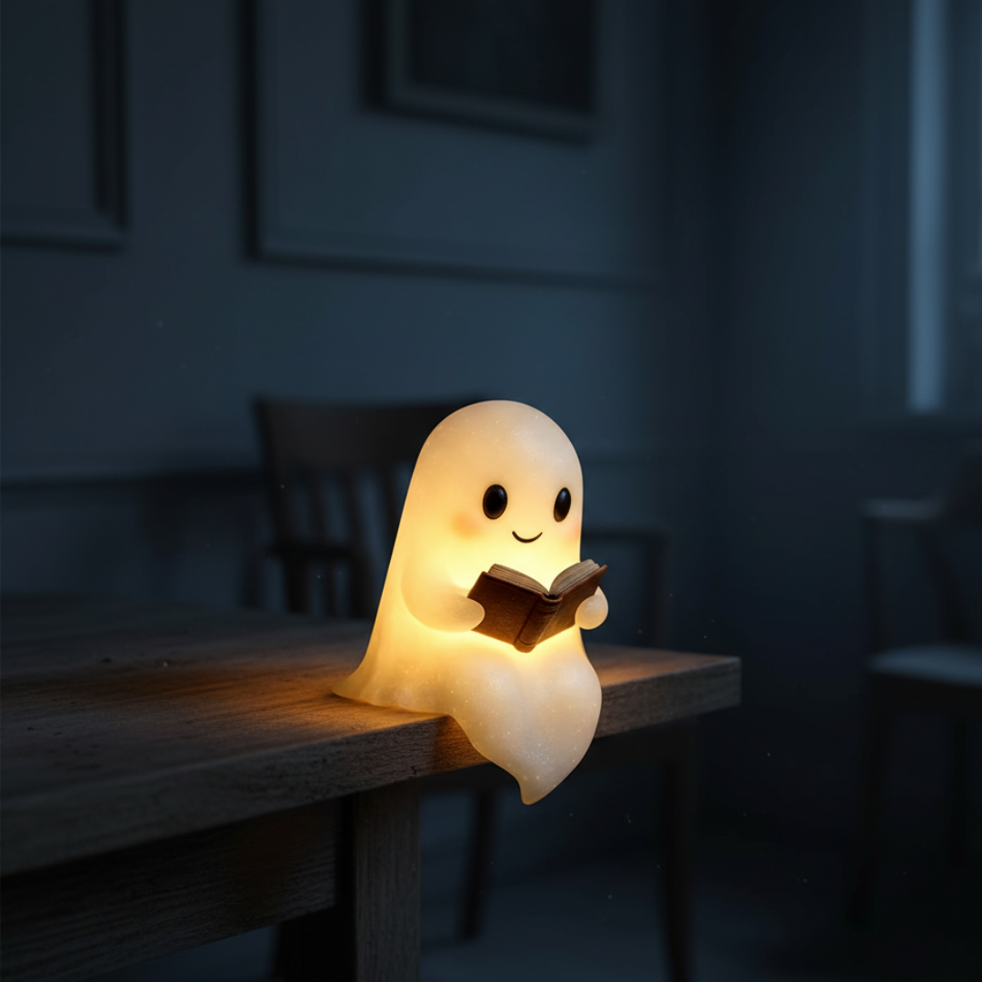 NachtGeist – Petite lampe décorative avec lumière et chaleur