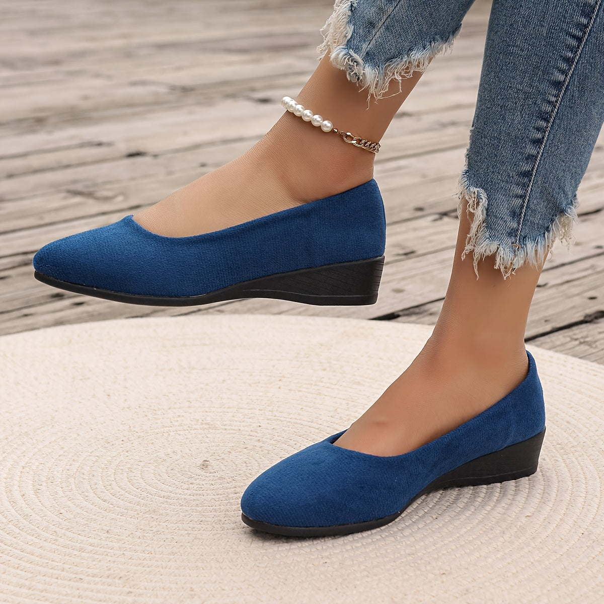 Charlotte' - ballerine con zeppa comode
