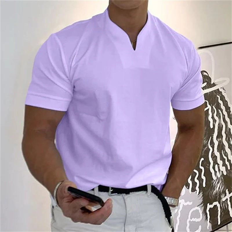 T-shirt business homme à manches courtes pour le fitness