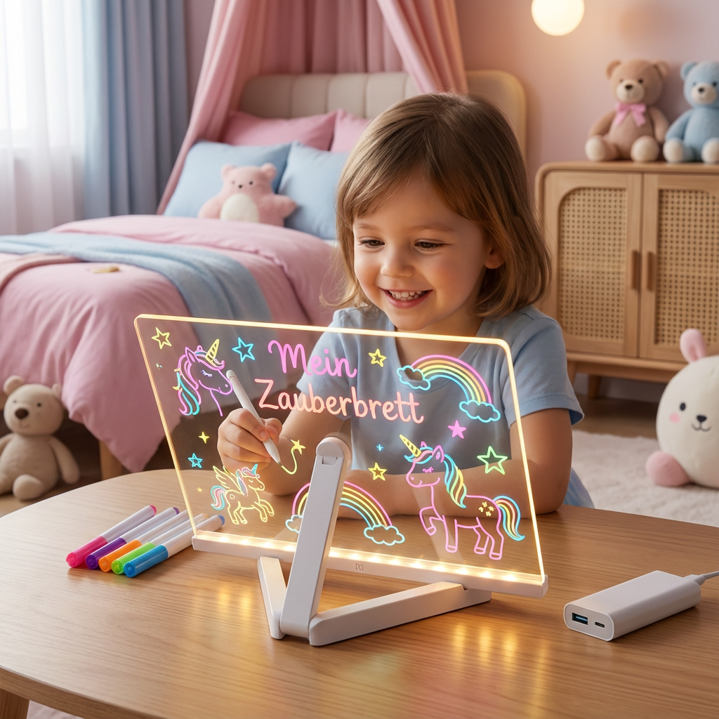Lavagna luminosa LED per disegno bambini