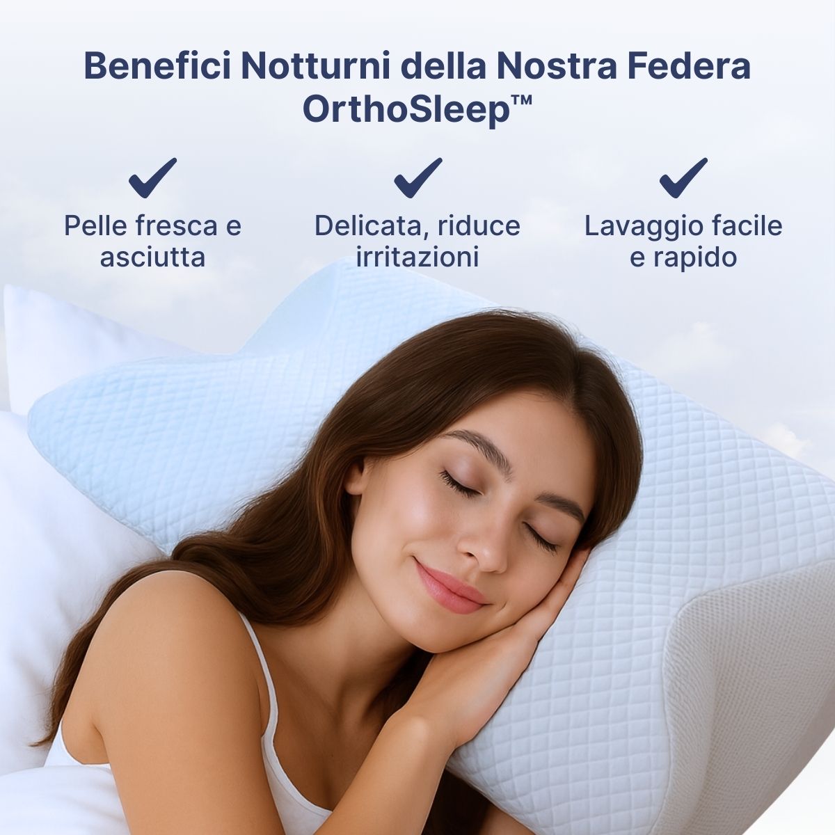 Fédération Traspirante en Microfibre Douce pour OrthoSleep