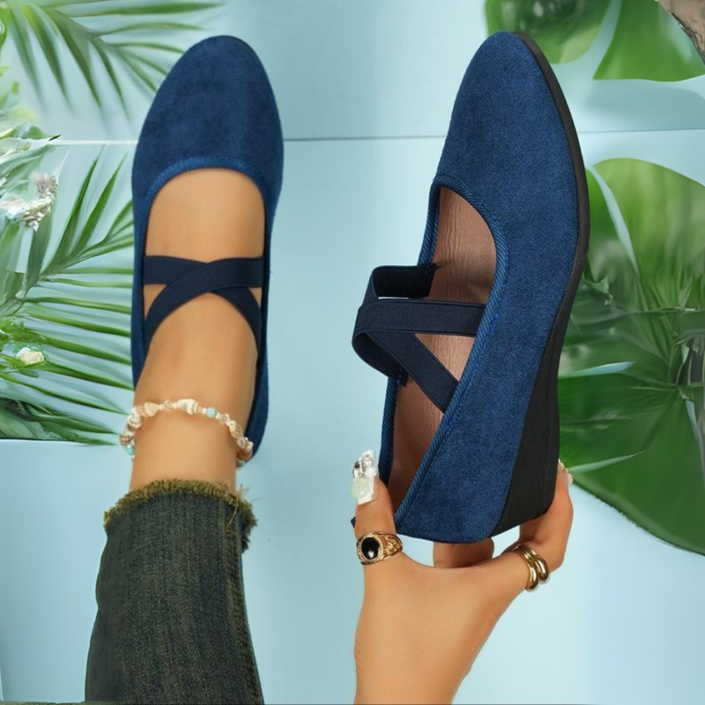 Amanda   -  slip-on zeppa comode