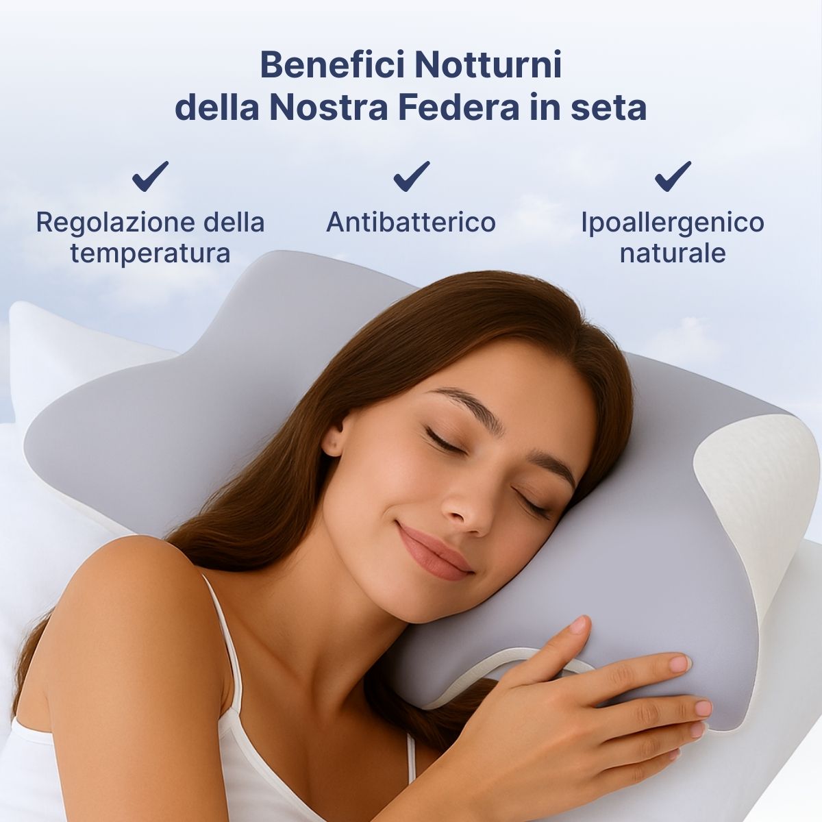 Rinfrescante en soie glacée pour OrthoSleep