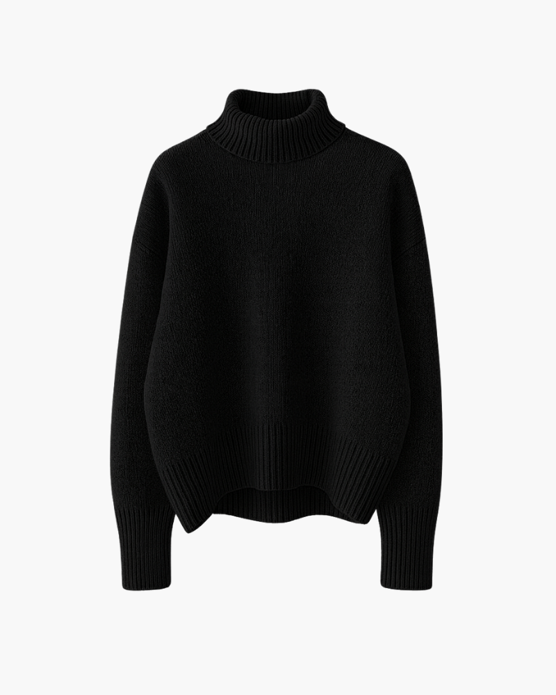 Isabella | Pull Doux à Col Montant