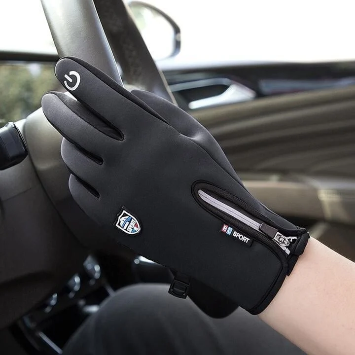 Gants chauffants outdoor imperméables avec fonction tactile