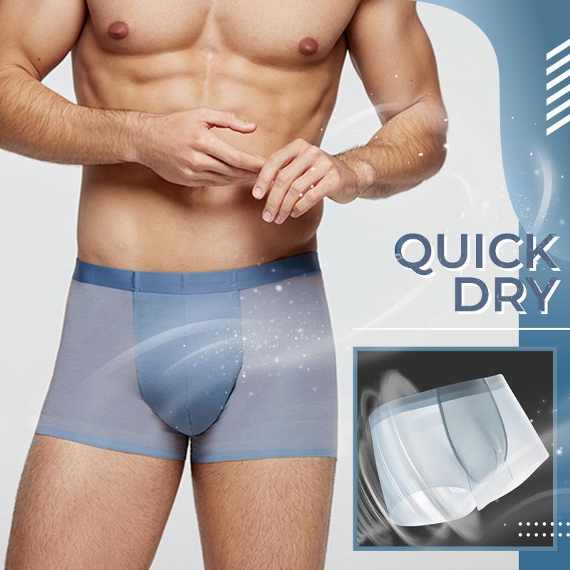 Soldes d'été - Lingerie en soie glacée pour homme