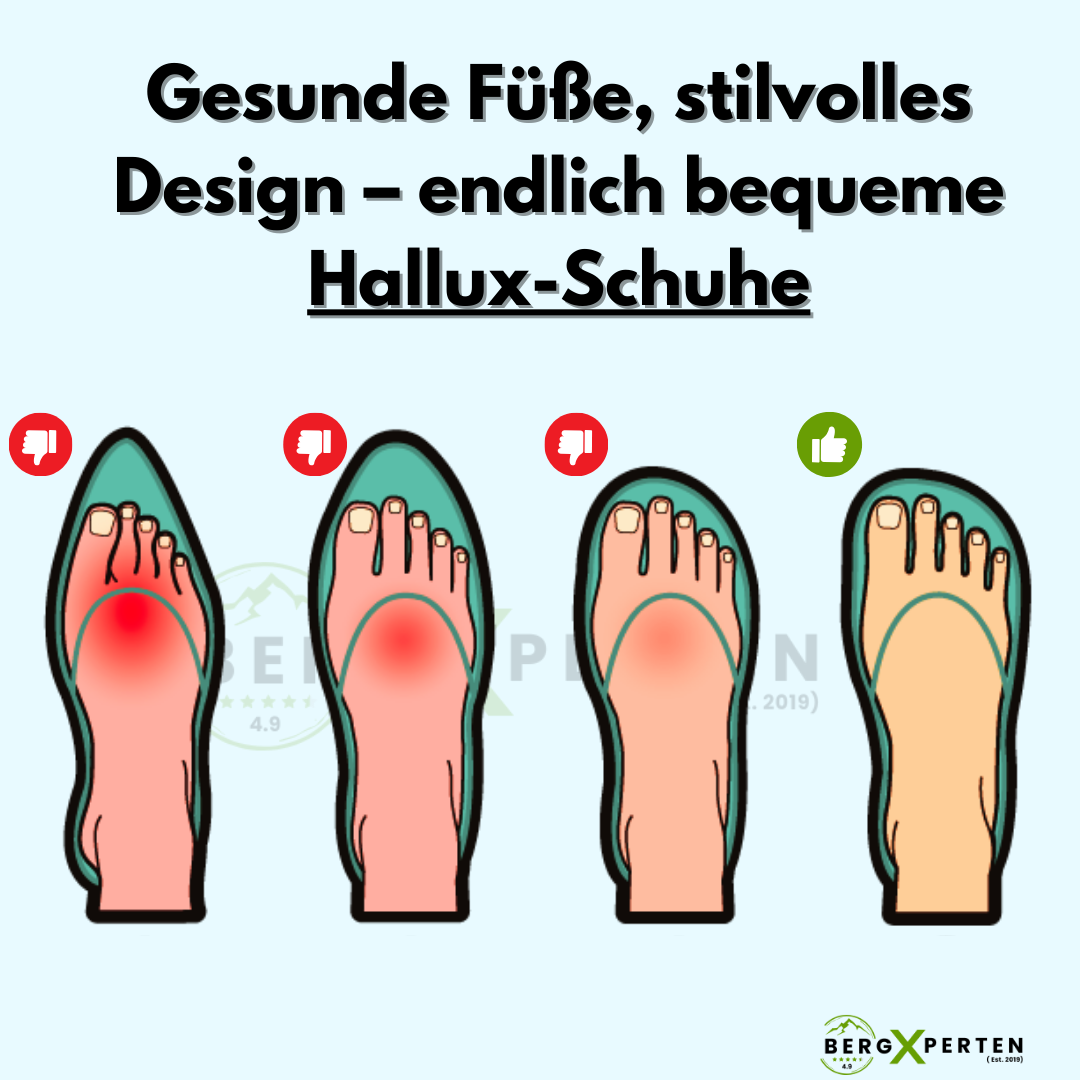 OrthoTrekking Pro Hallux – Chaussures de trekking ergonomiques