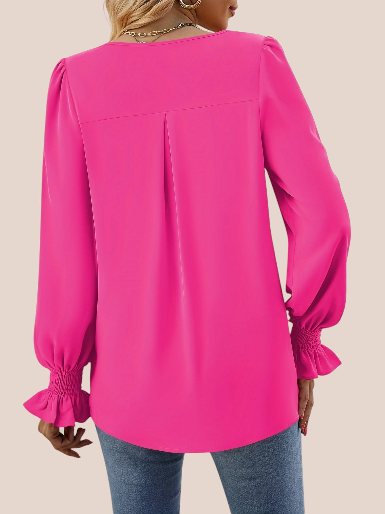 Mira | Blouse Élégante avec Décolleté en V