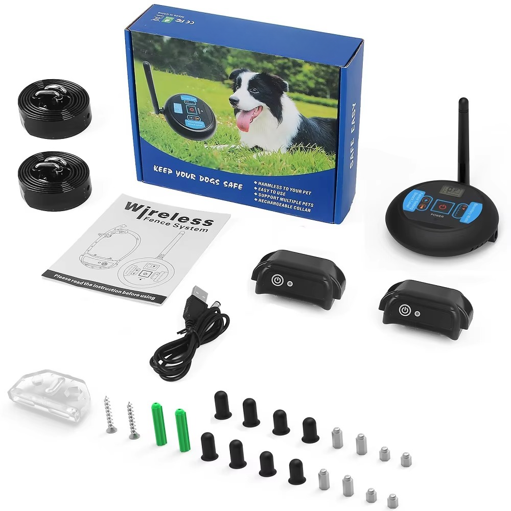 nordivo – Système de clôture sans fil pour chiens avec collier rechargeable