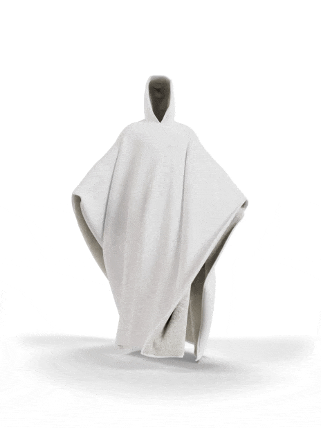 Sweat à capuche alourdi
