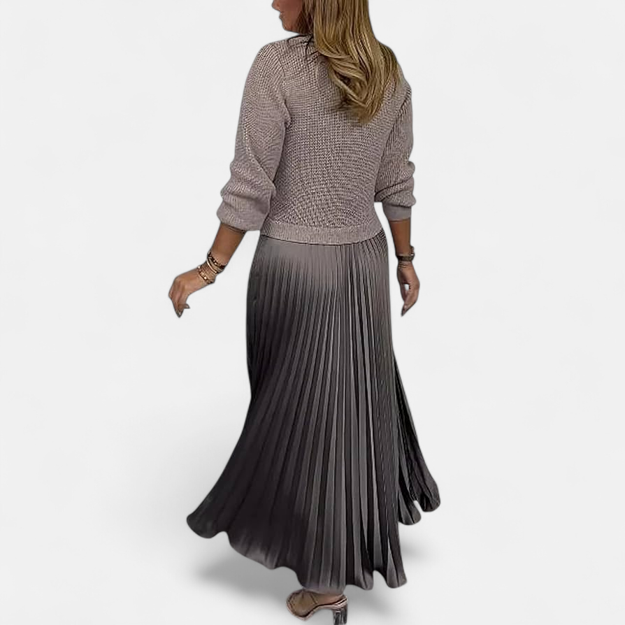 Nicole - robe longue élégante