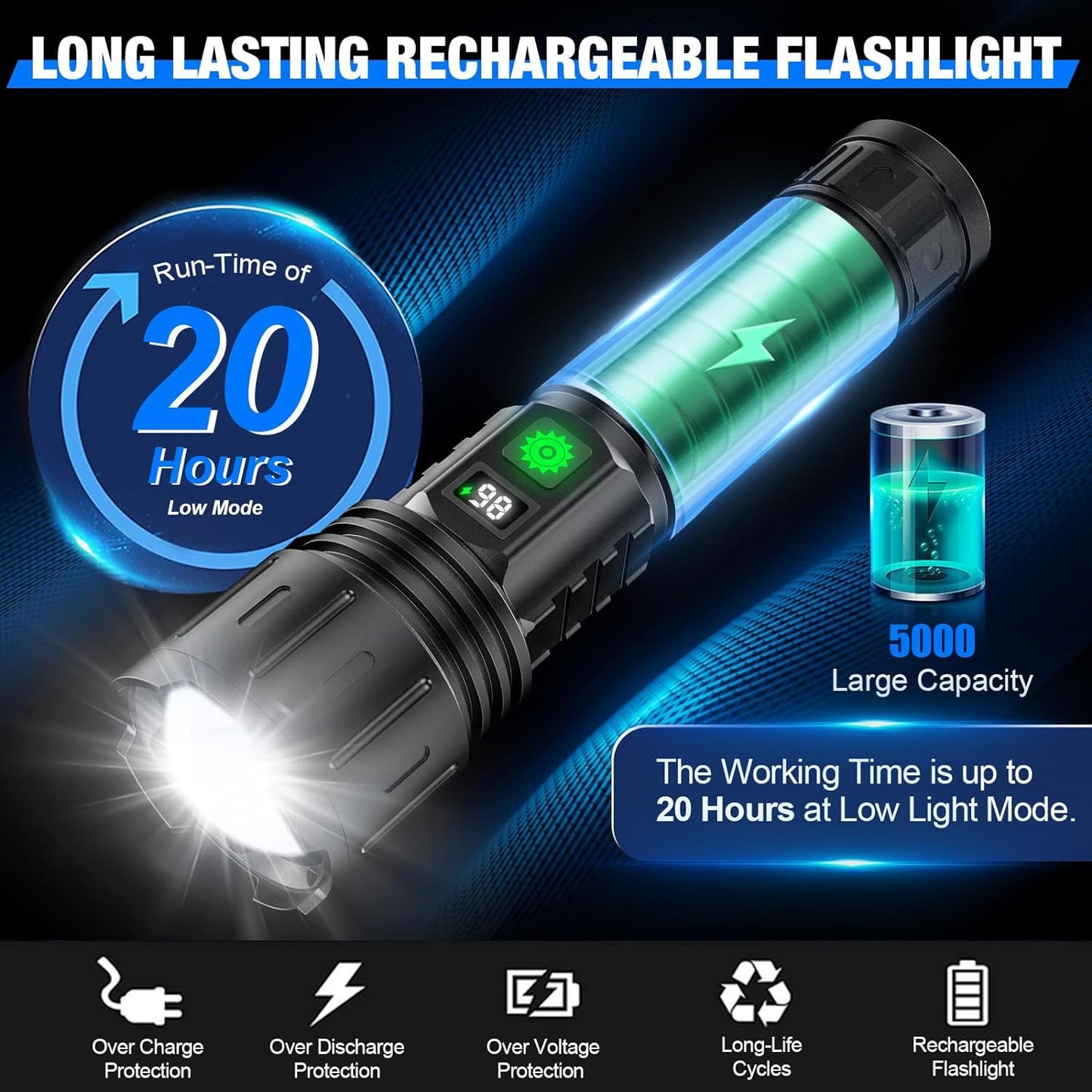 nordivo – Torche LED multifonction