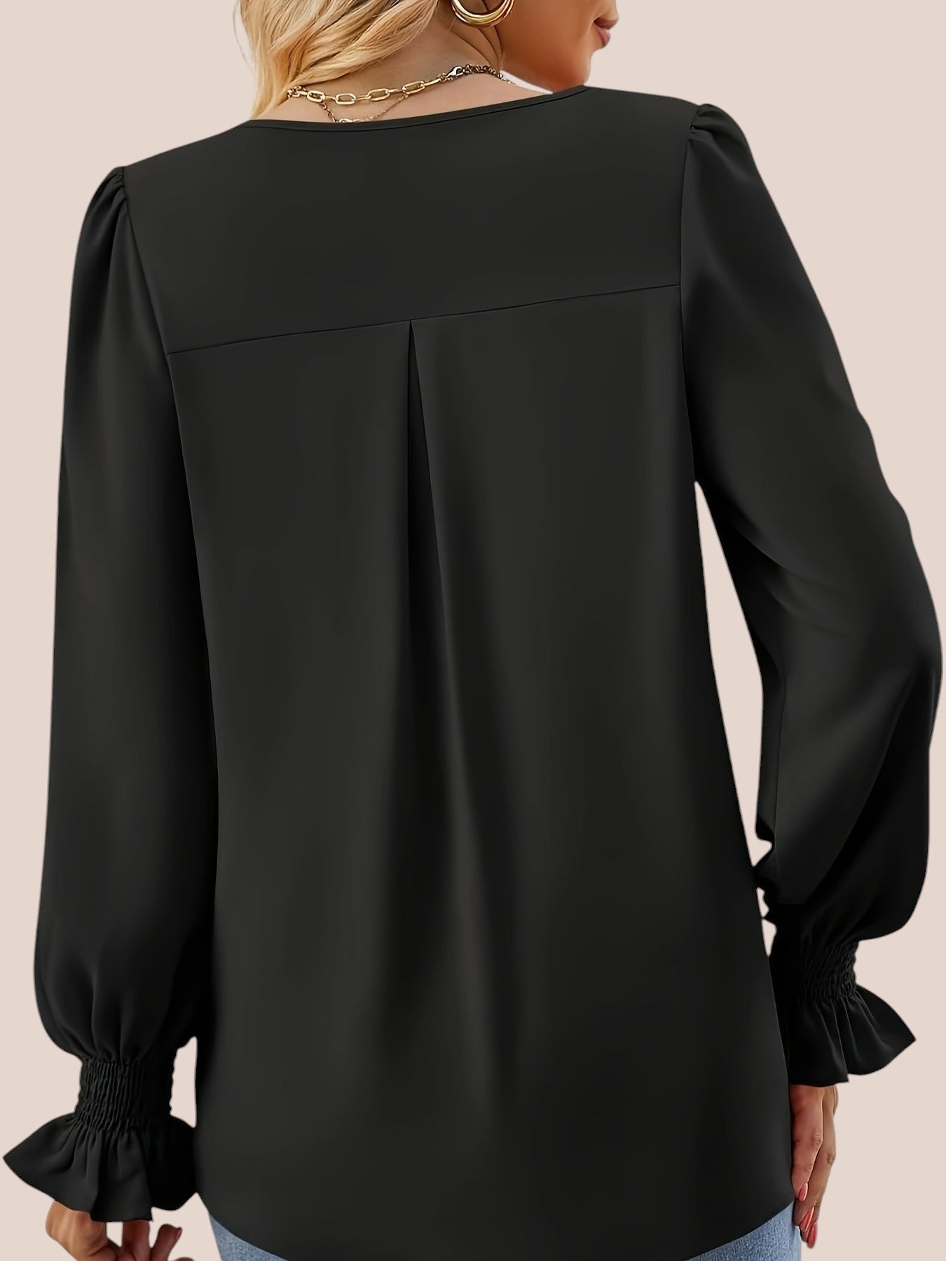 Mira | Blouse Élégante avec Décolleté en V
