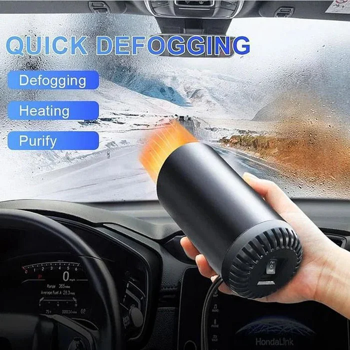 nordivo – Chauffage portable pour voiture avec rotation réglable