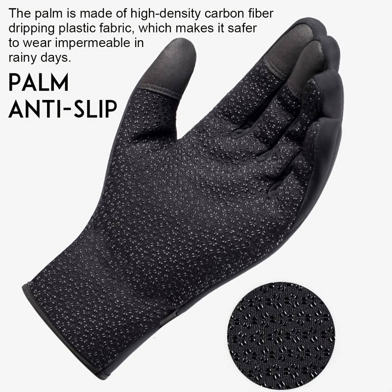 Gants chauffants outdoor imperméables avec fonction tactile