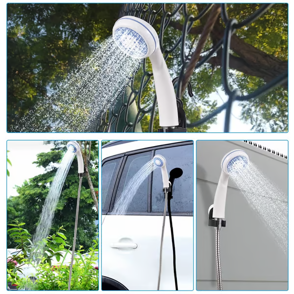 🛀 Vente chaude 50% de réduction💦 Douche portable pour camping avec pompe à eau