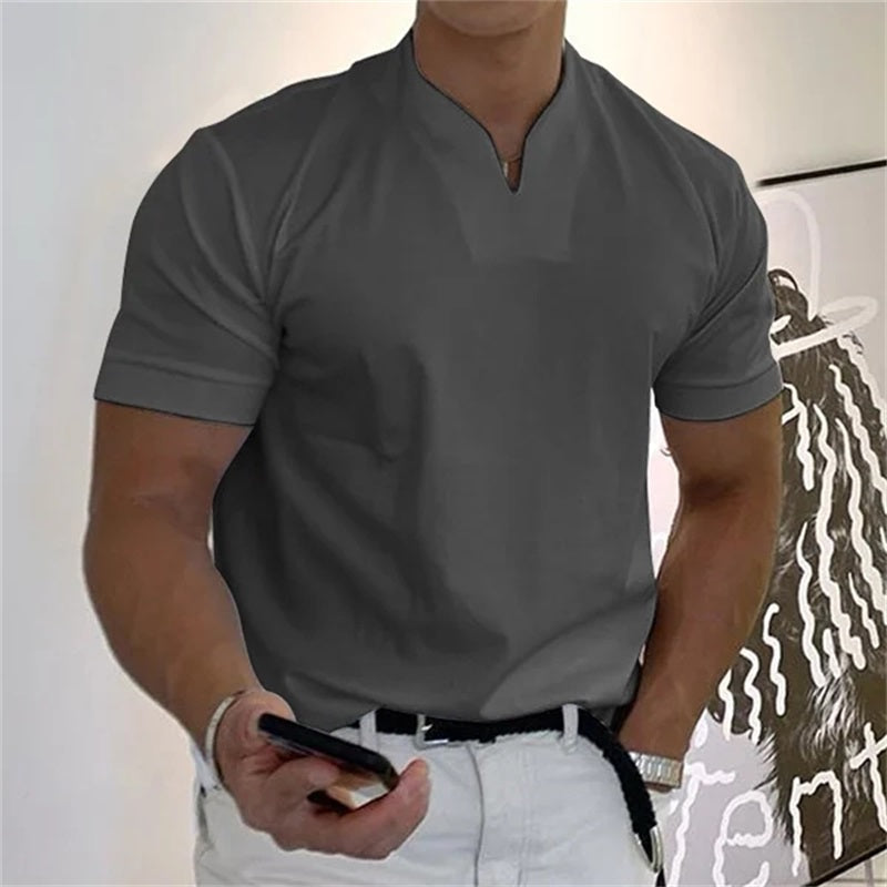 T-shirt business homme à manches courtes pour le fitness