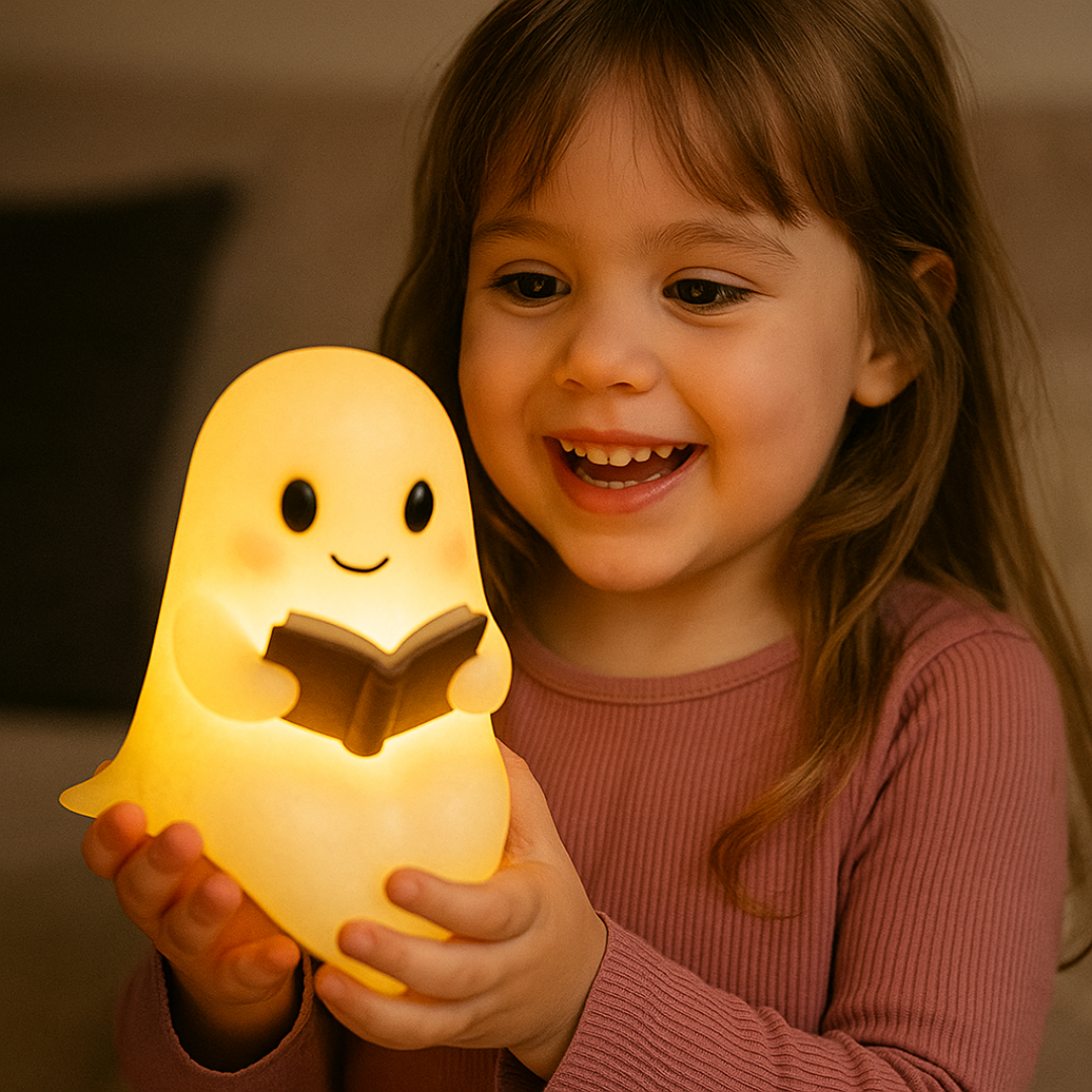 NachtGeist – Petite lampe décorative avec lumière et chaleur