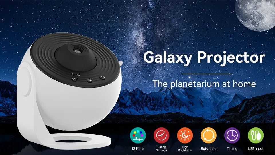 nordivo – Projecteur lumière ciel étoilé