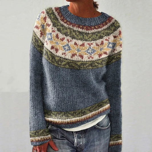 Amalia| Maglione Nordico Heritage dal Tocco Soffice