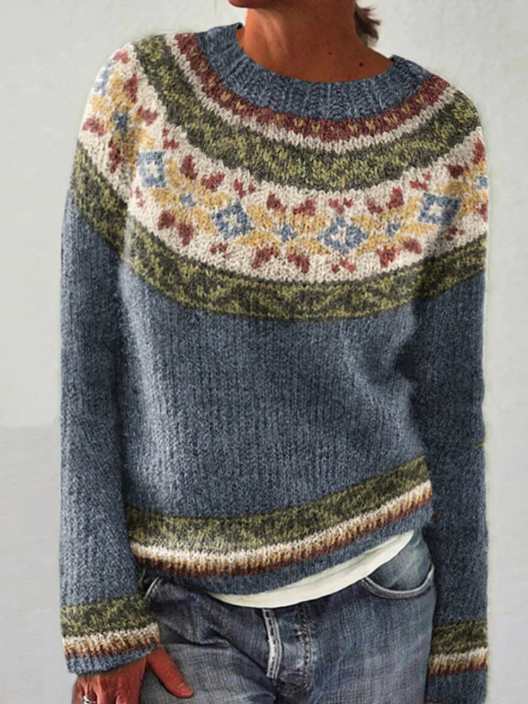 Amalia| Maglione Nordico Heritage dal Tocco Soffice