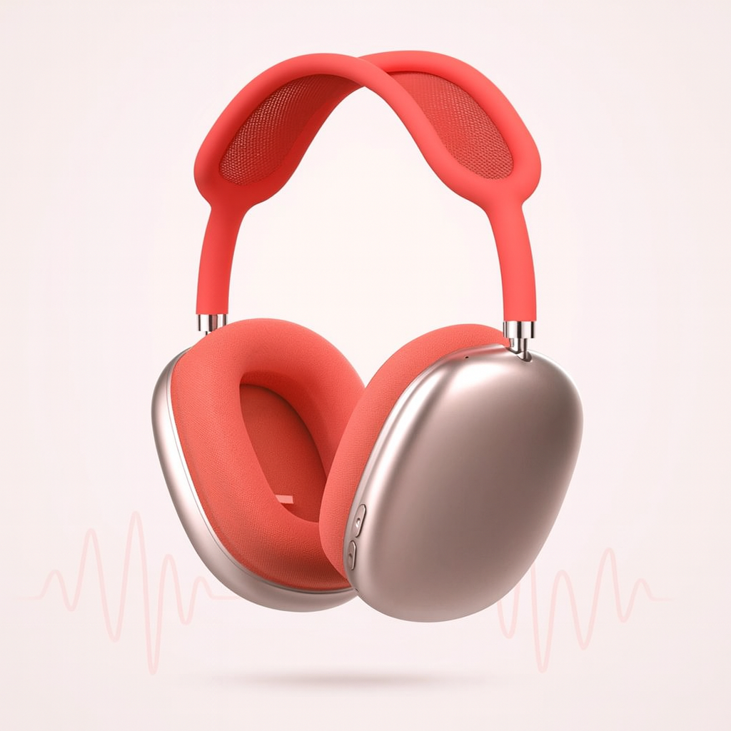 Casque Bluetooth circum-auriculaire sans fil avec réduction de bruit