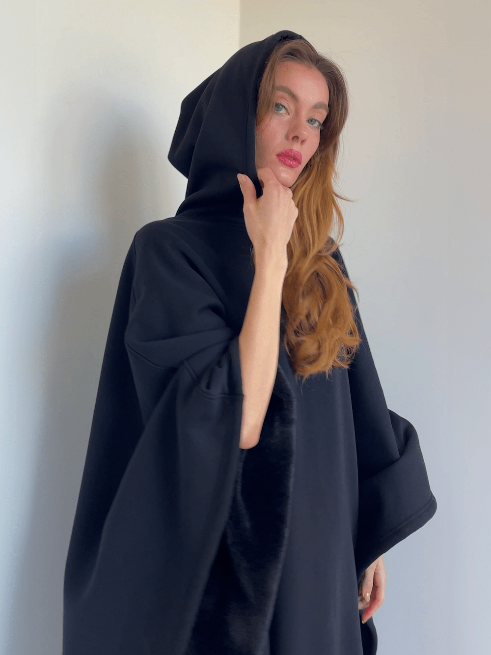 Sweat à capuche alourdi