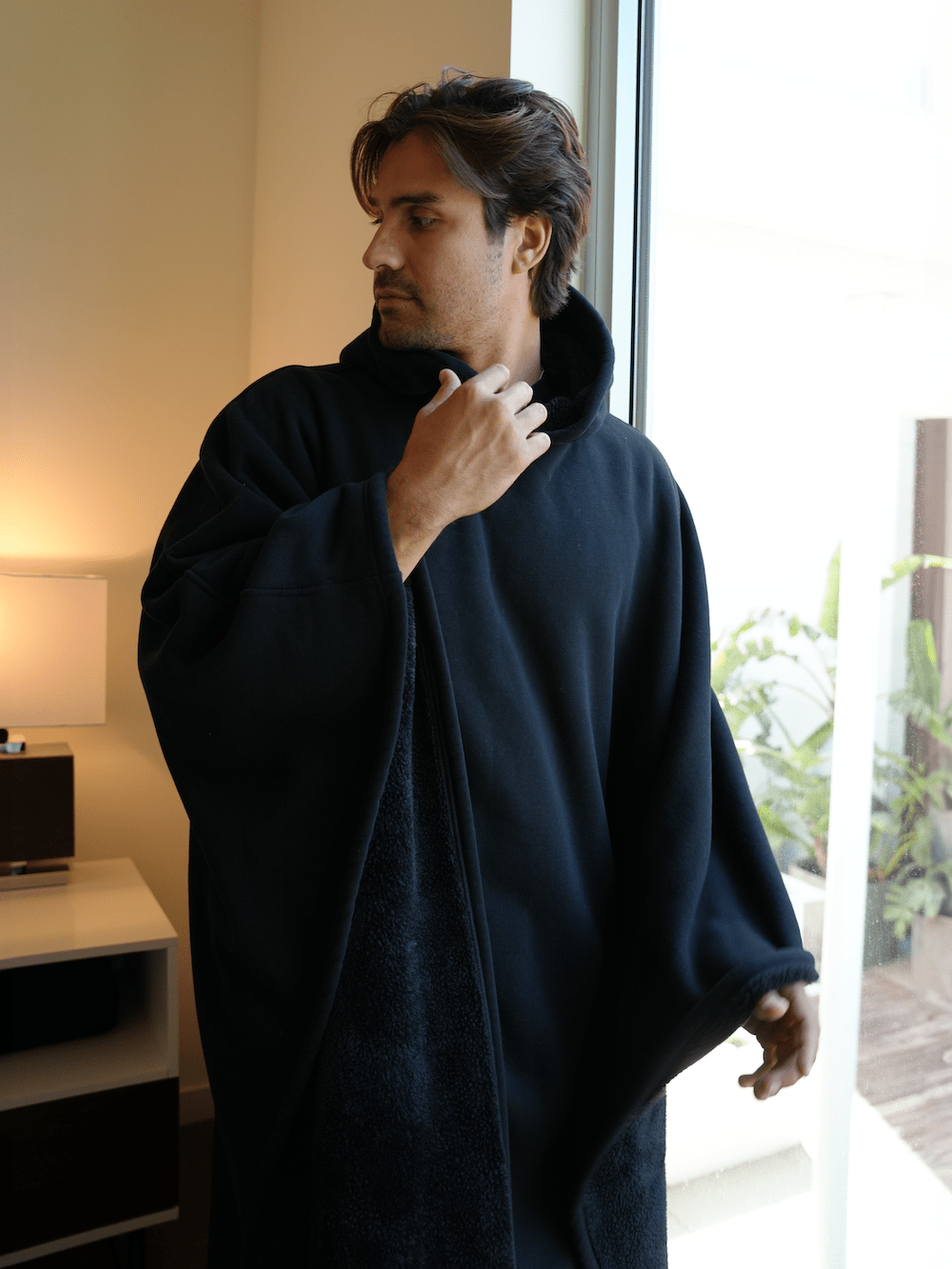 Sweat à capuche alourdi