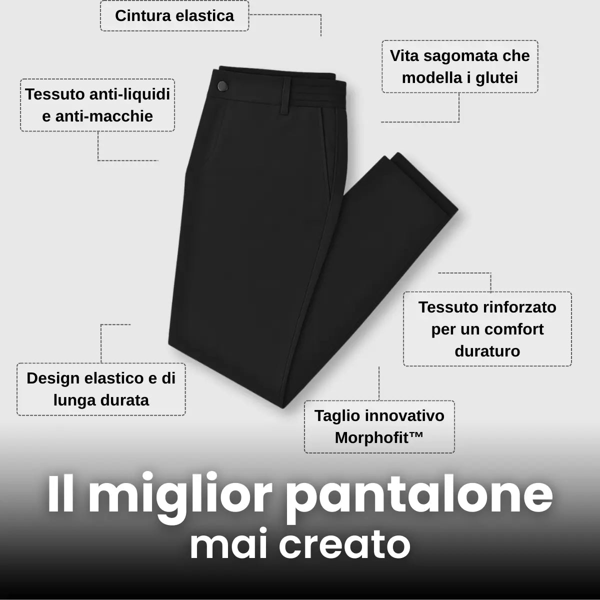 Pantalon Élastique MorphoFit™