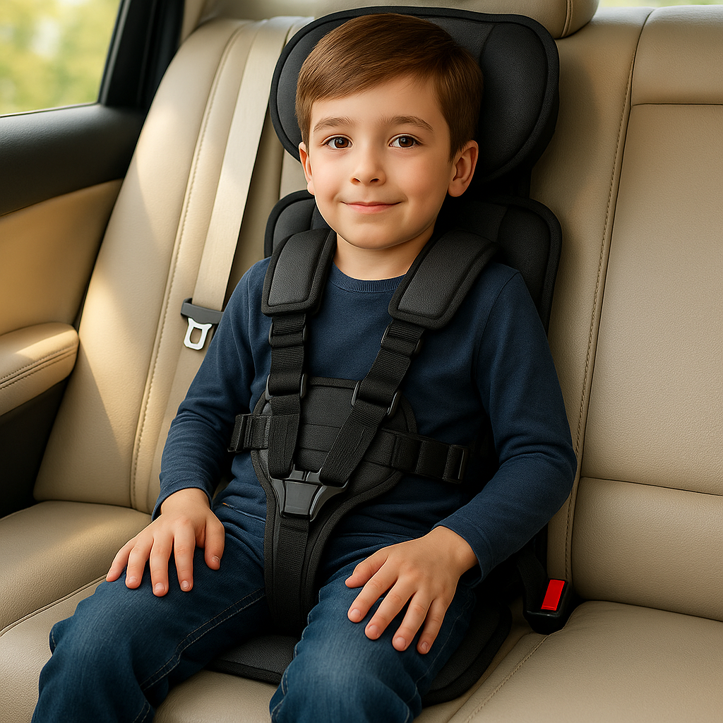 Seggiolino auto portatile per bambini compatto
