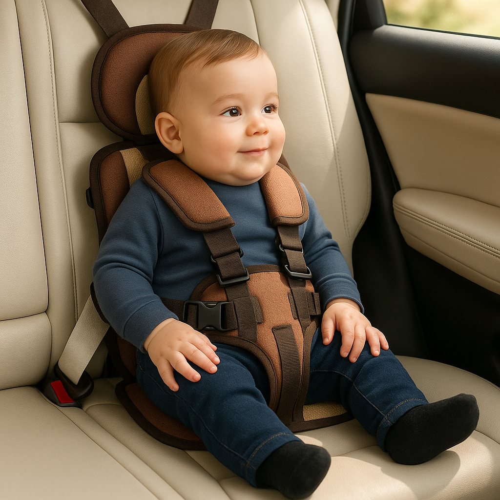 Seggiolino auto portatile per bambini compatto