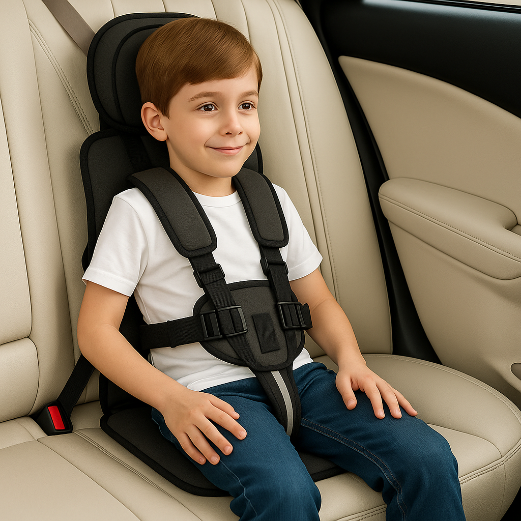 Seggiolino auto portatile per bambini compatto