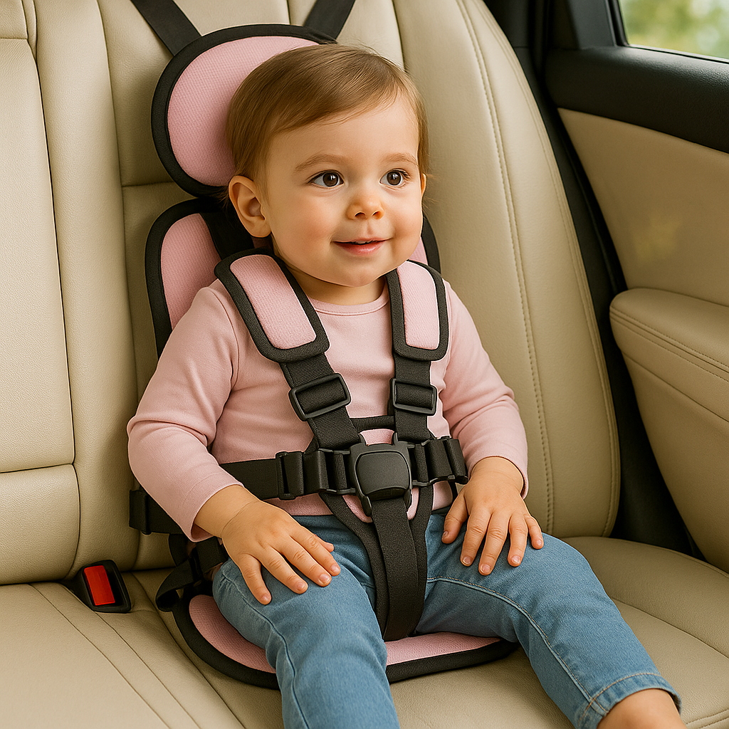 Seggiolino auto portatile per bambini compatto