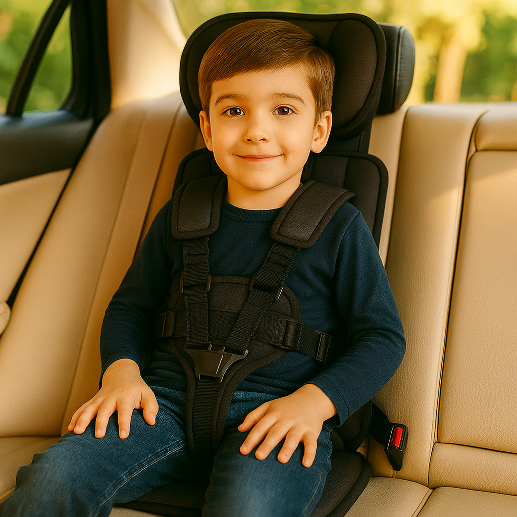 Seggiolino auto portatile per bambini compatto