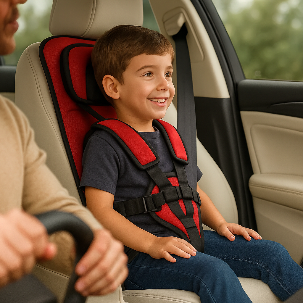 Seggiolino auto portatile per bambini compatto