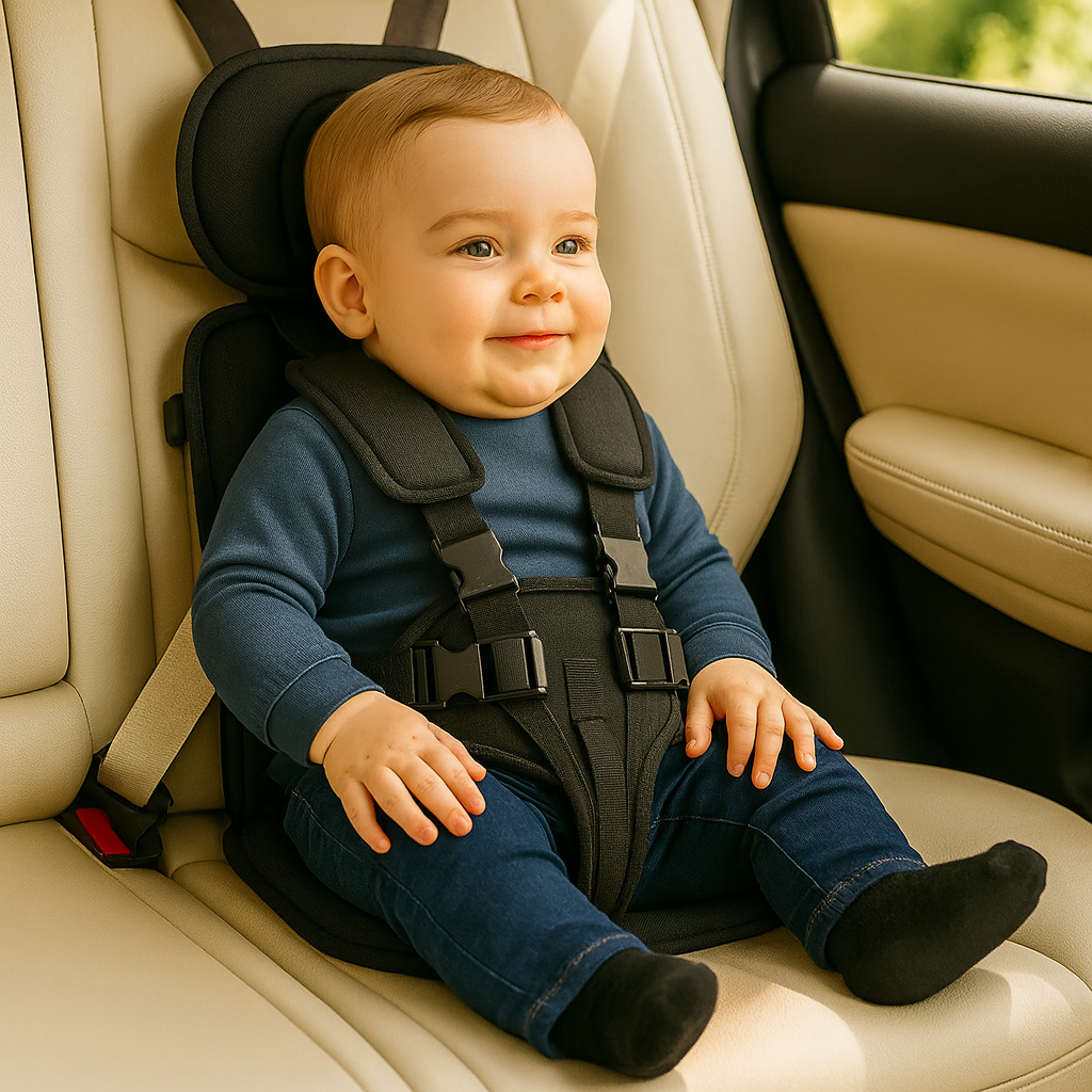 Seggiolino auto portatile per bambini compatto