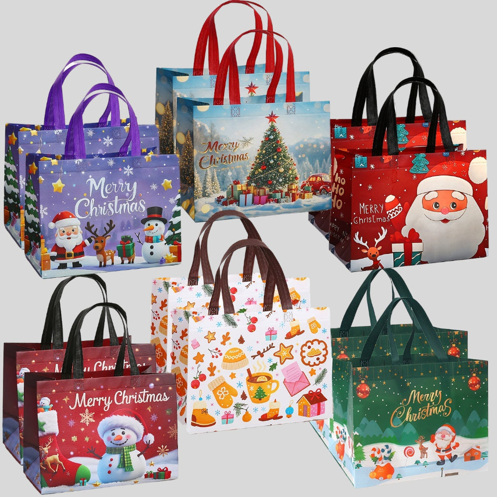 Sacs de Noël réutilisables pour cadeaux