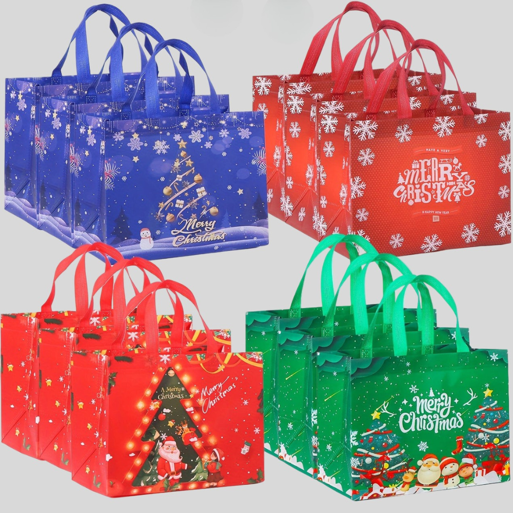 Sacs de Noël réutilisables pour cadeaux