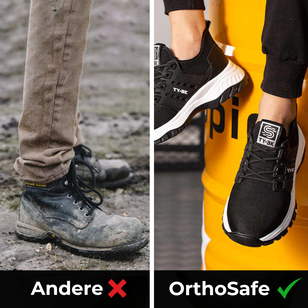 OrthoSafe – Chaussures de sécurité ergonomiques certifiées EN ISO 20345