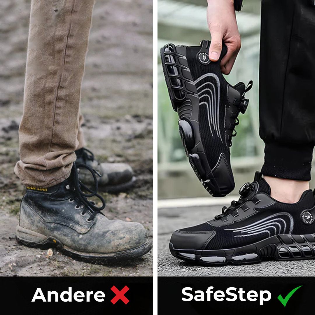 SafeStep – Chaussures de sécurité ergonomiques certifiées EN ISO 20345