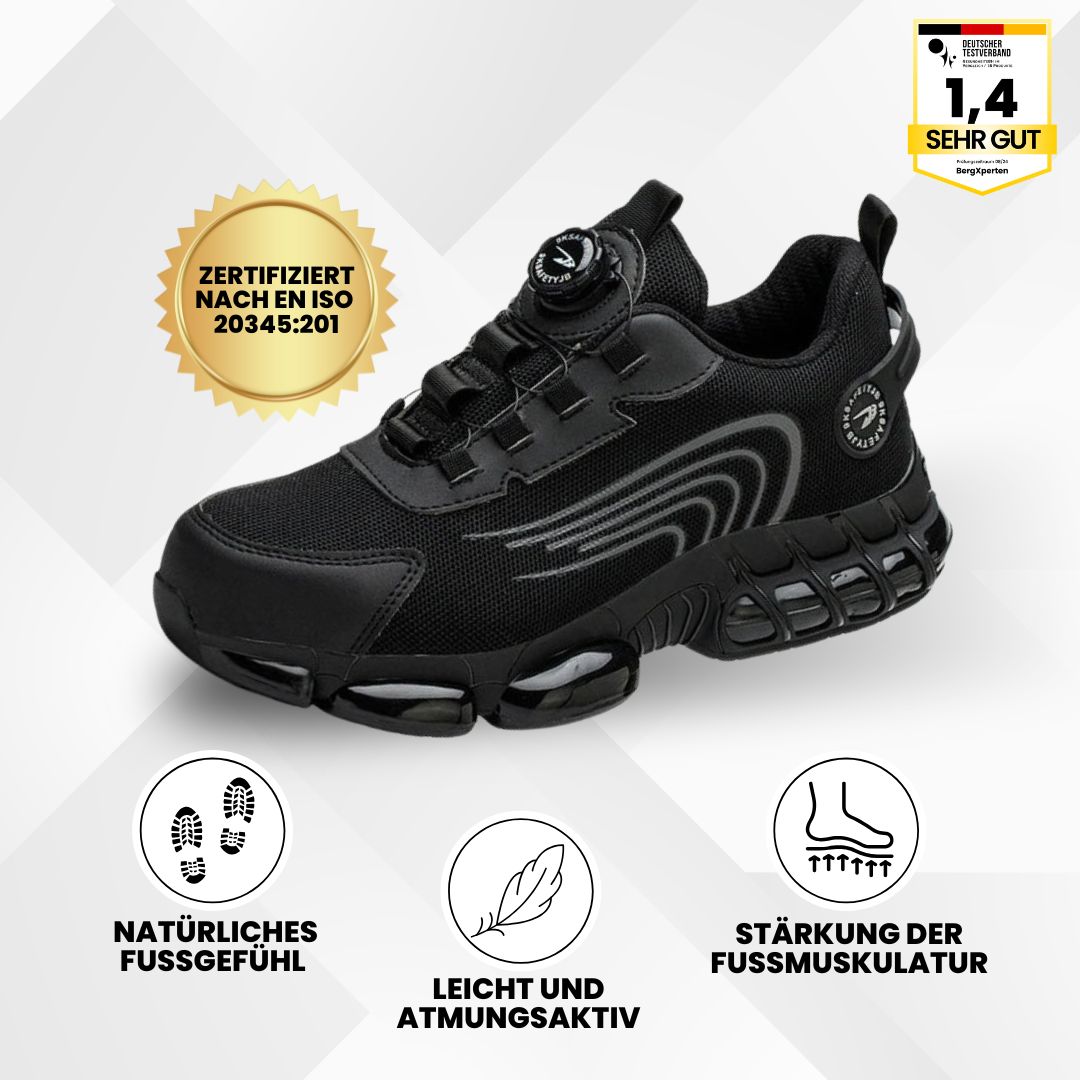 SafeStep – Chaussures de sécurité ergonomiques certifiées EN ISO 20345