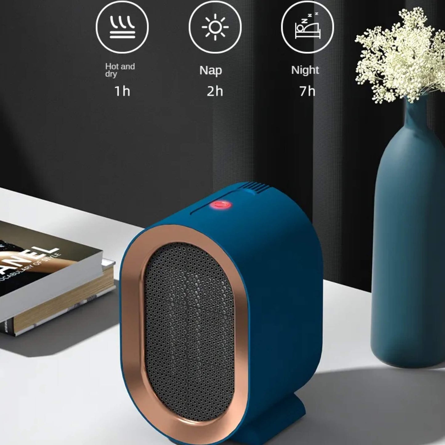 Chauffage céramique portable pour espaces intérieurs