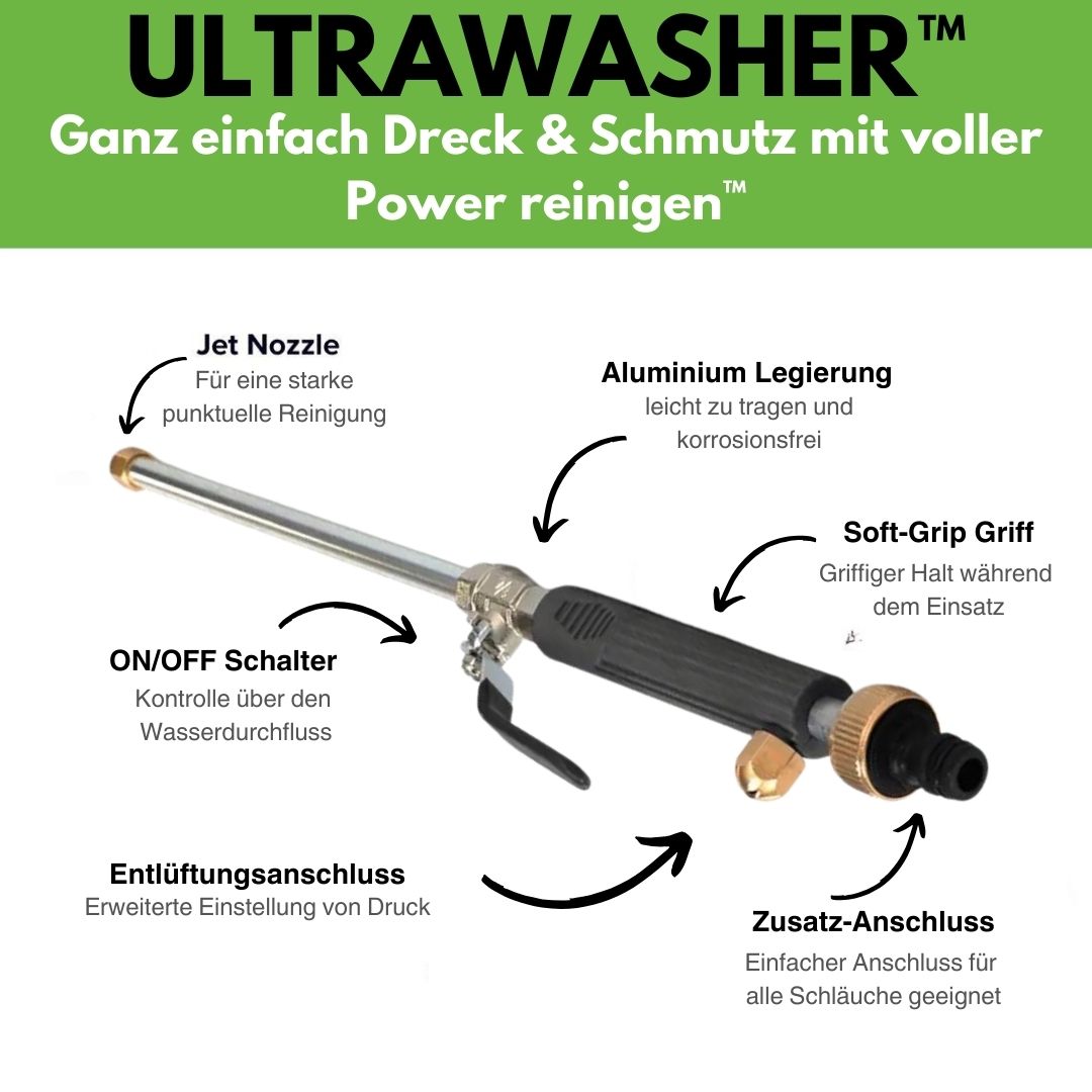 Ultrawasher – Nettoyeur haute pression pour tuyau d'arrosage