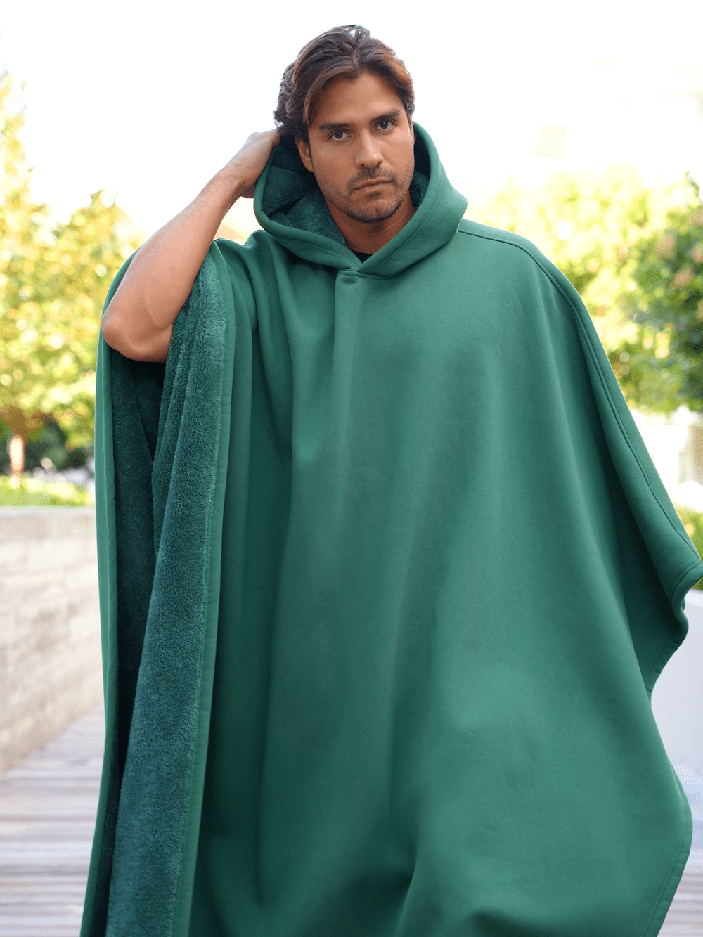 Sweat à capuche alourdi