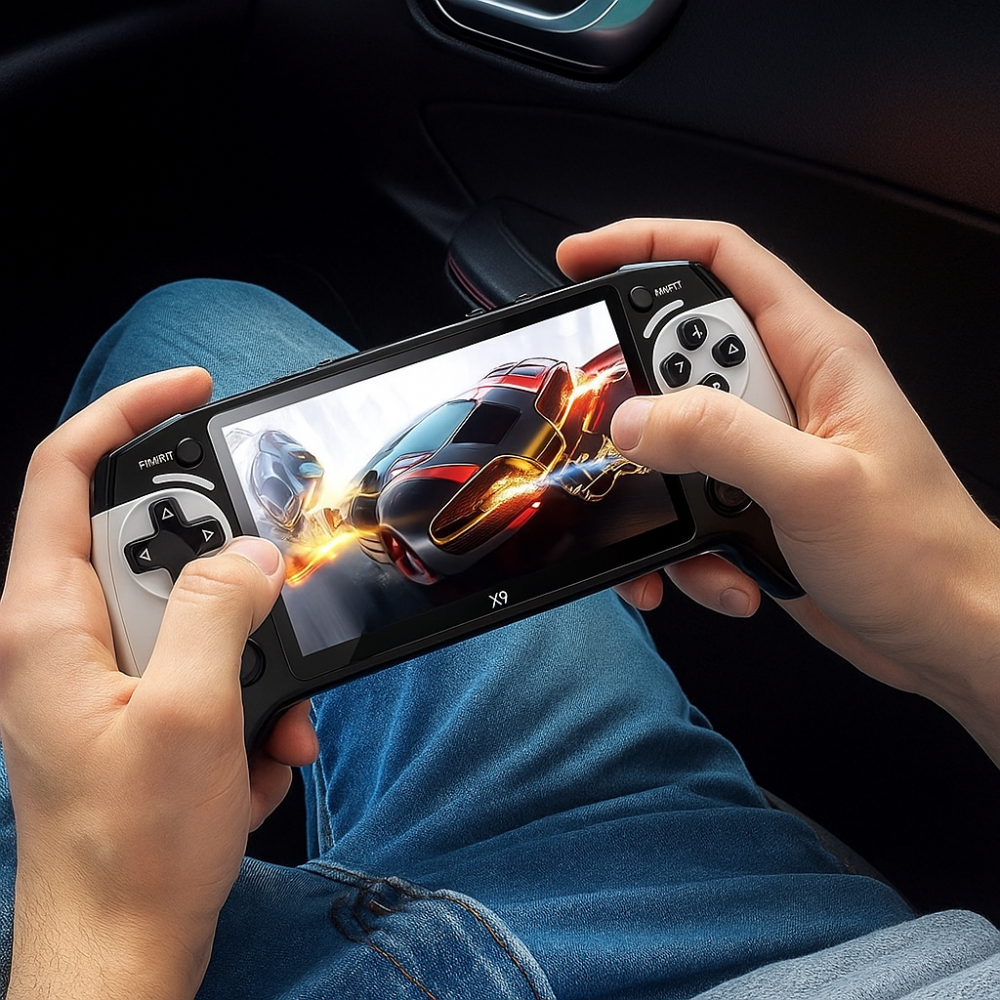 Console de jeu portable rétro avec jeux intégrés